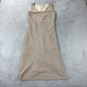 Chanel Boutique Wool Silk Tweed Dress Small